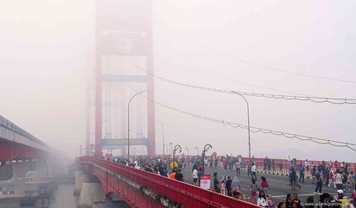 Indonesia intensifies aerial firefighting as forest fires scorch multiple provinces