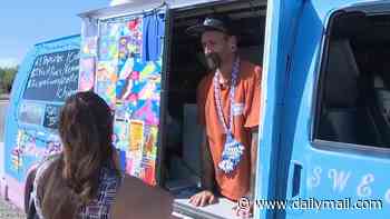 Meet America's kindest ice cream truck driver who makes sure children growing up in poverty don't feel left out