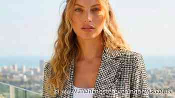 I found a reduced tweed blazer than be can thrown on with jeans or work trousers this autumn