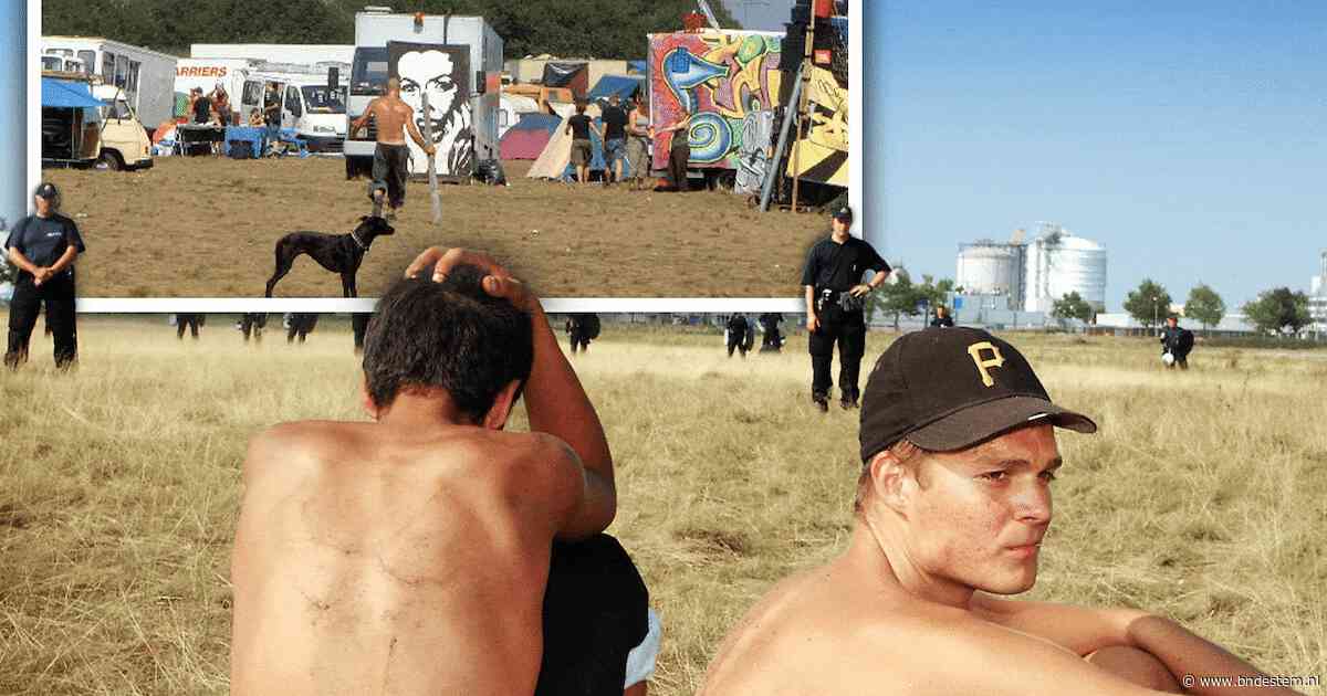 Grootste illegale rave landde naast Shell Moerdijk, maar niemand kreeg de feestvierders zomaar weg