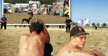 Grootste illegale rave landde naast Shell Moerdijk, maar niemand kreeg de feestvierders zomaar weg