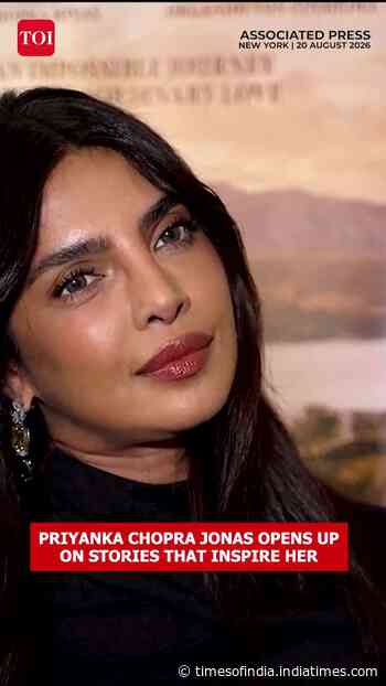 Priyanka Chopra Jonas opens up on stories that move her: ‘Human emotion’ drives her choices