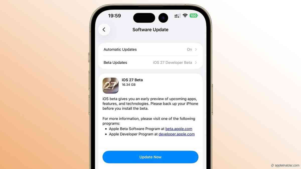 Seventh developer betas of iOS 27, macOS 27 land as releases loom
