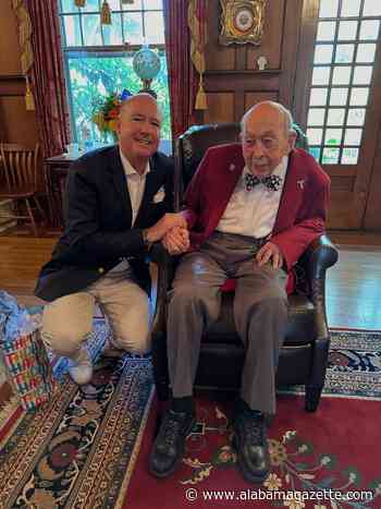 Congressman Aderholt Mourns the Loss of Cullman Businessman, Oldest Living Marine, Roy Drinkard at 106