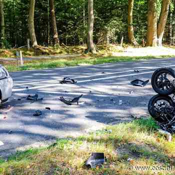 Motorscooterrijder gewond bij aanrijding tussen Enschede en Oldenzaal