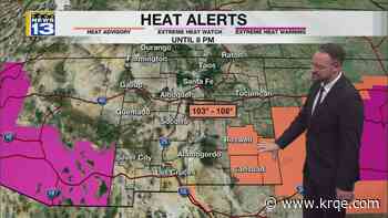 Record heat continues across parts of New Mexico