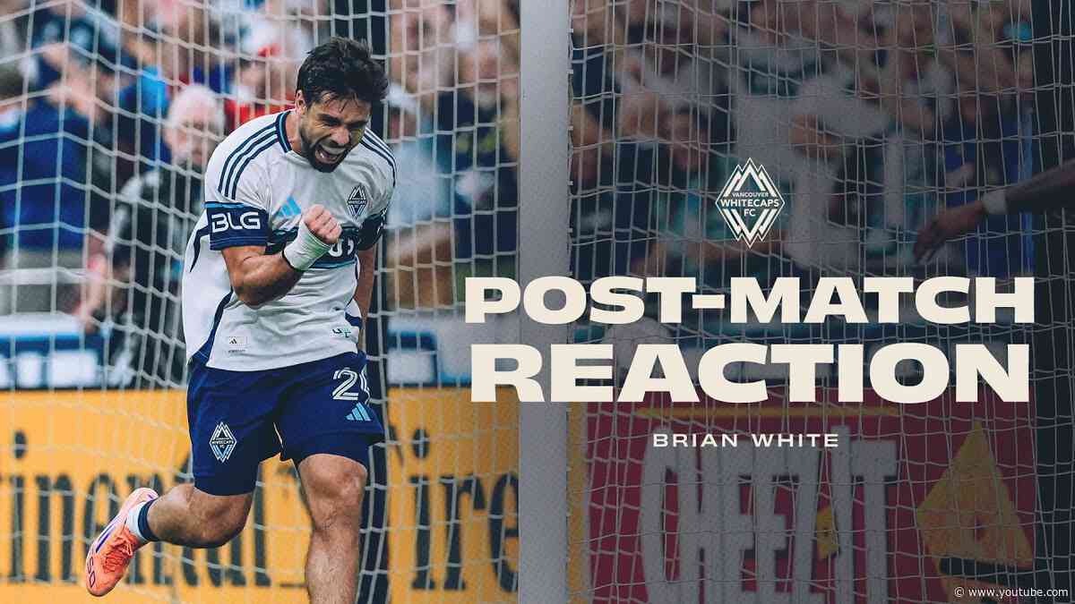 Brian White Post-Victory Reaction vs FC Dallas 🎙️