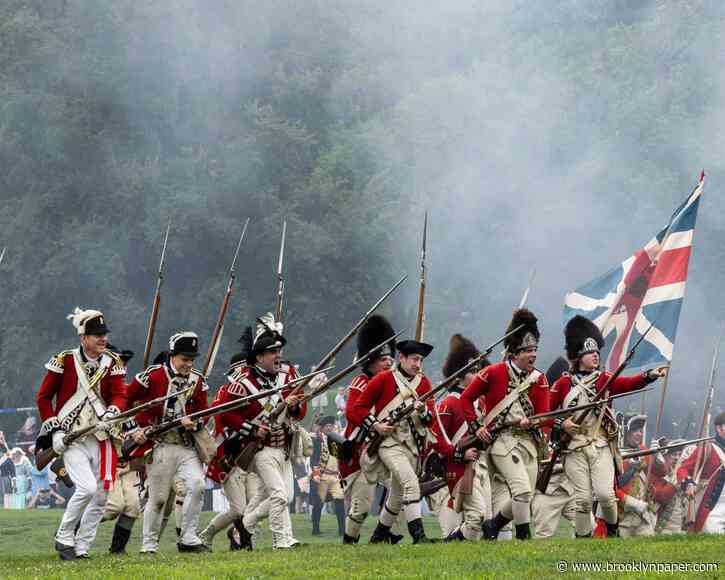 SEE IT: Battle of Brooklyn comes alive with reenactment in Prospect Park