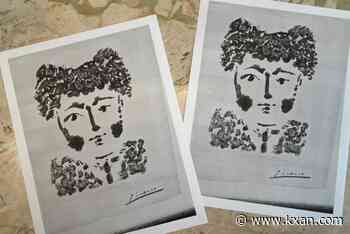 Stolen Picasso print signed by artist found hanging in vacant apartment
