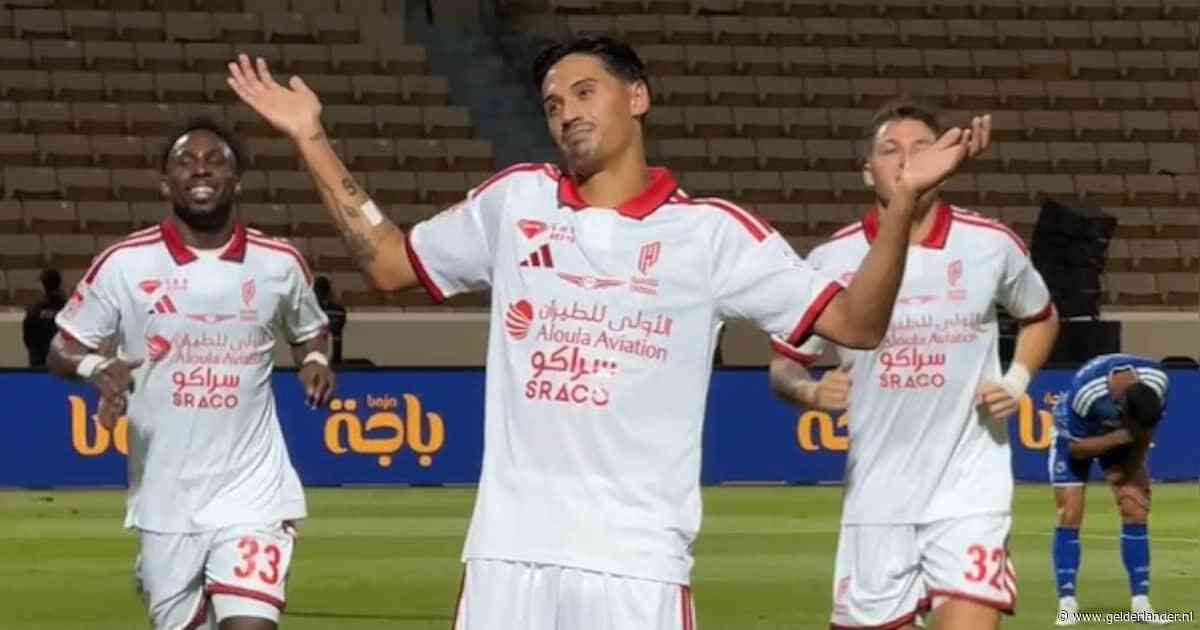 Tijjani Reijnders maakt eerste doelpunt voor nieuwe club Al-Qadsiah