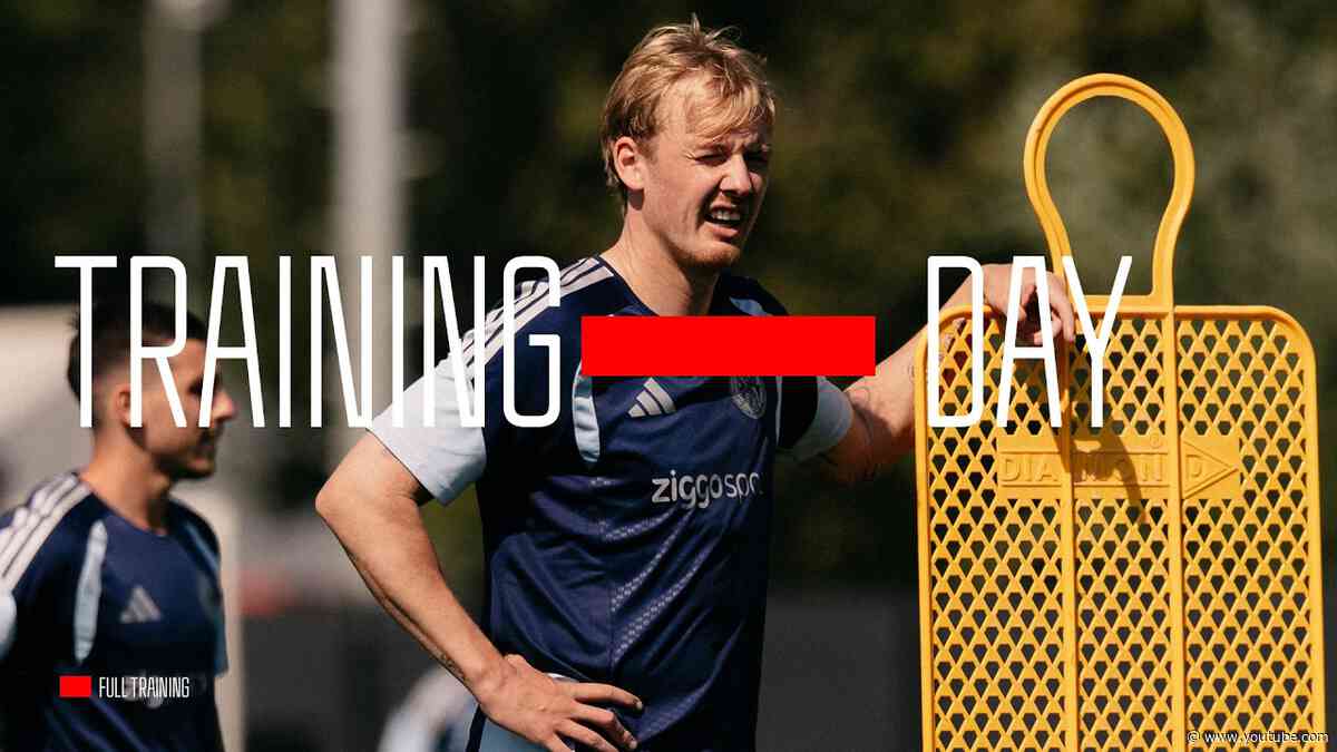 Ajax training ahead of FC Sion at home 👁️ | TRAINING DAY
