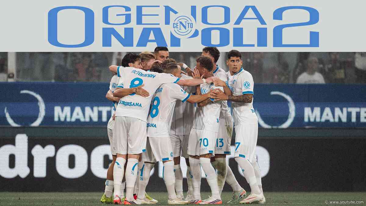 Highlights | Genoa - Napoli 0-2 | Serie A - 1ª giornata