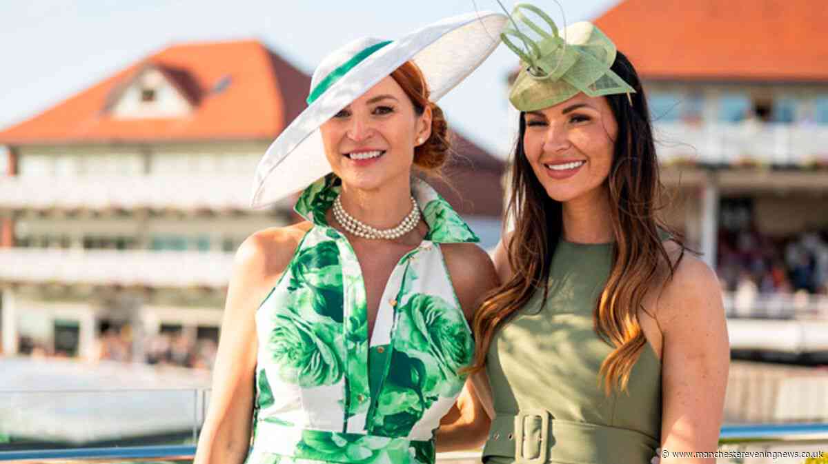 Stockport mum AND daughter hailed best dressed at Chester Races Ladies Day