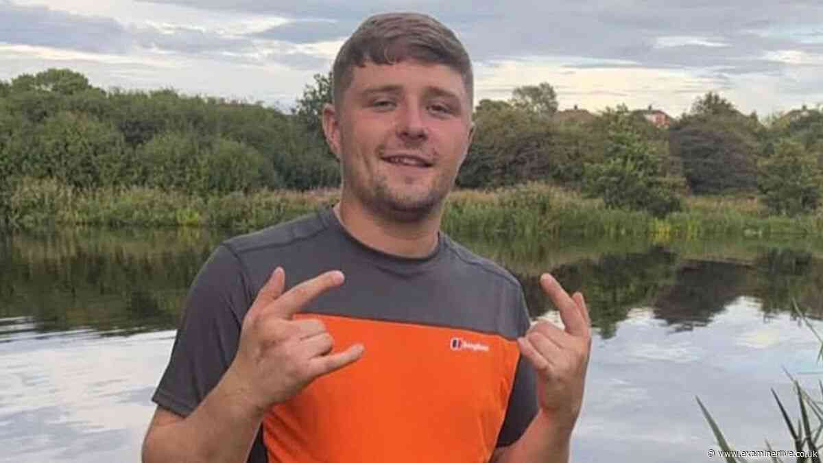 Masked youths set off flares at memorial for A66 crash victim