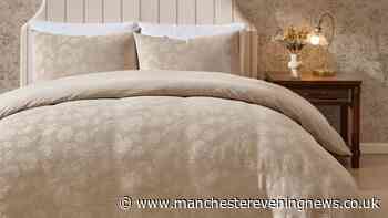 Dusk's reduced £33 'luxury' bedding set wouldn't look out of place at a fairtytale castle