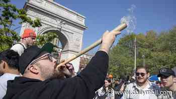 Jaw-dropping percentage of Americans who now do marijuana, even though almost half the country disapproves of the drug