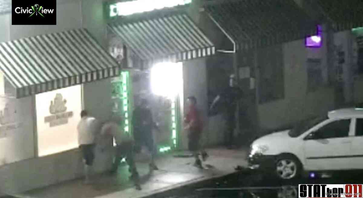 Fights caught on camera after spilling outside of Arlington bars