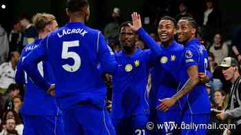 Fulham vs Chelsea - Premier League LIVE: Morgan Rogers spares nervous Roberto Sanchez's blushes with first Blues goal after goalkeeper's HOWLER allowed hosts back into the game