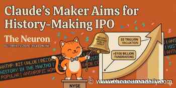 Claude's Maker Could Pull Off the Biggest IPO in History, Surpassing SpaceX