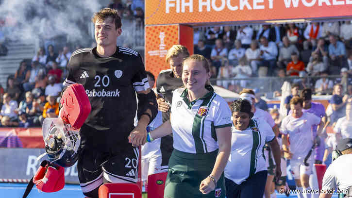 Oranje-goalie Derk Meijer trots op vechtlust van de hockeymannen: ’Dit team heeft weinig woorden nodig’