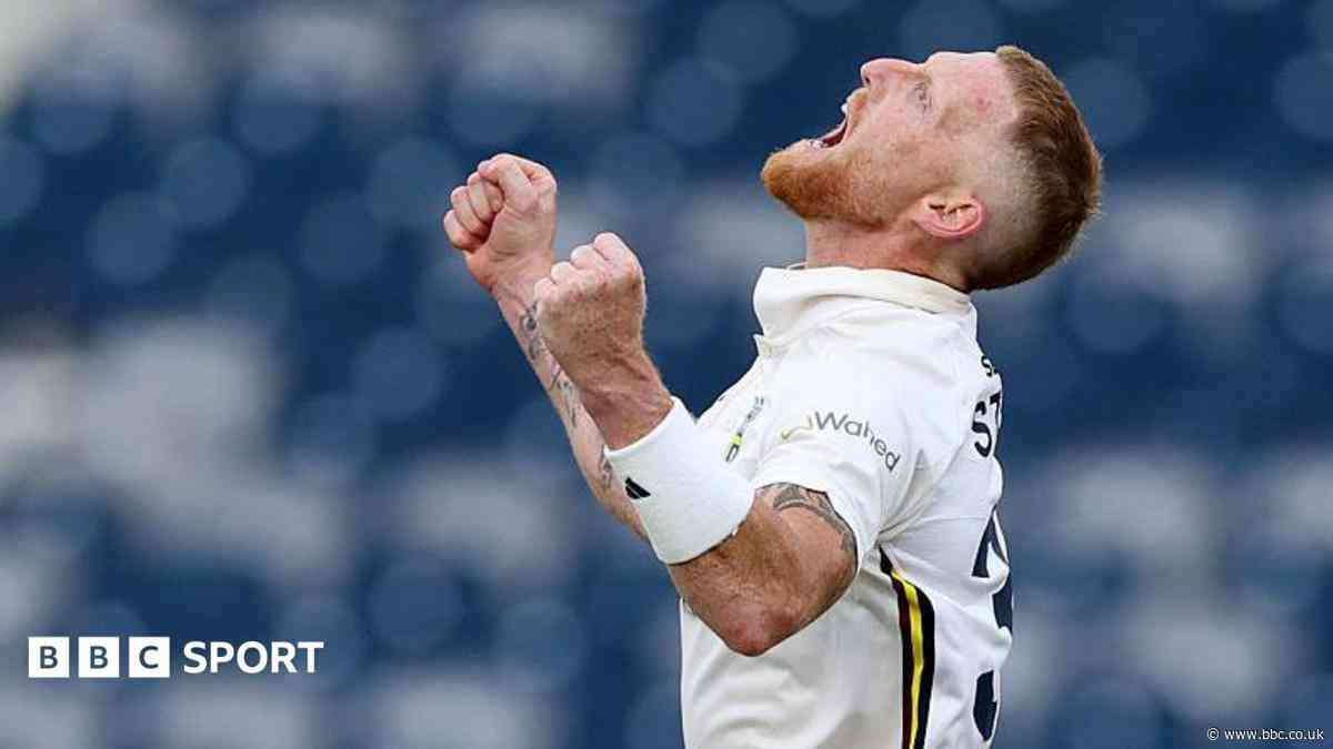 Stokes stars as leaders Durham hammer Derbyshire