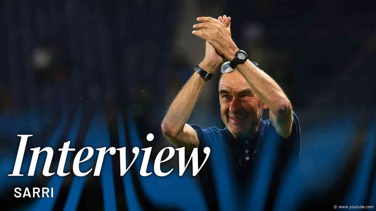 Maurizio Sarri: "Non era facile" | Atalanta-Sassuolo 2-1 |  1ª Serie A Enilive 2026/27 - ENG SUBs