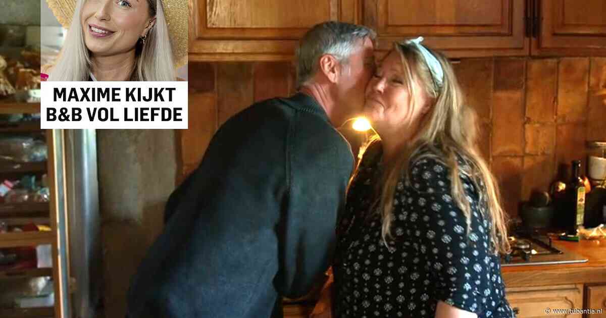 Mireille uit B&B vol liefde veranderde in een giechelende puber door Kasper