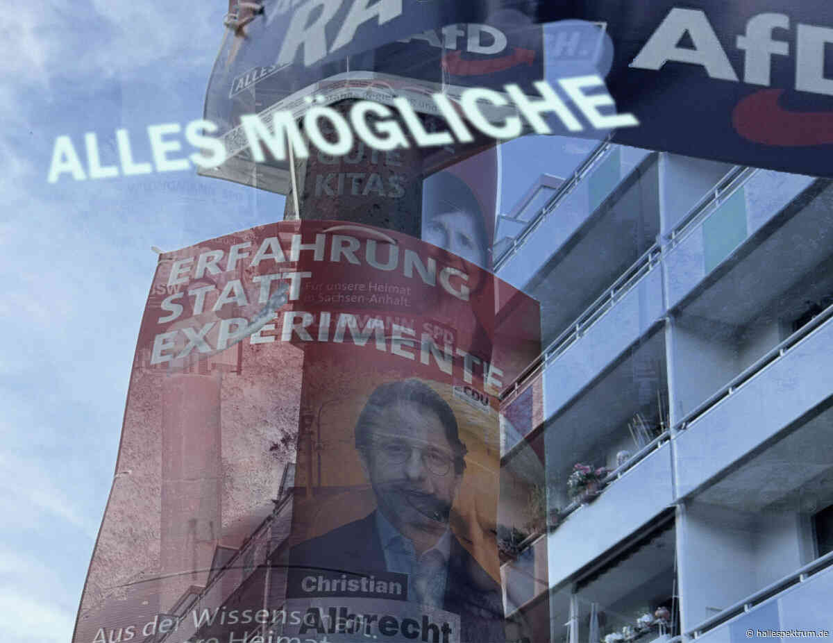 Da hängen sie wieder. Oder auch: wie Wahlplakate die Phantasie anregen ….