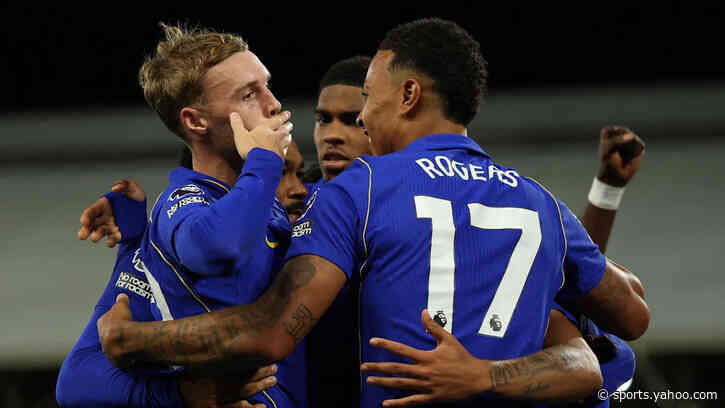 Premier League: Palmer sparkles as Chelsea lead 3-2 at Fulham in thrilling derby