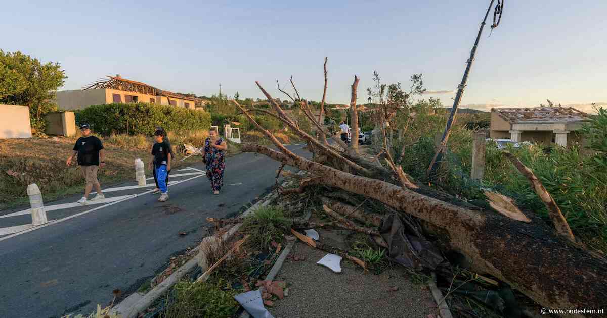 Tornado teistert dorpje in zuiden van Frankrijk: 26 gewonden, zeker 100 huizen getroffen