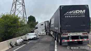 Highway 6 in Flamborough to remain closed through rush hour, following diesel spill: OPP