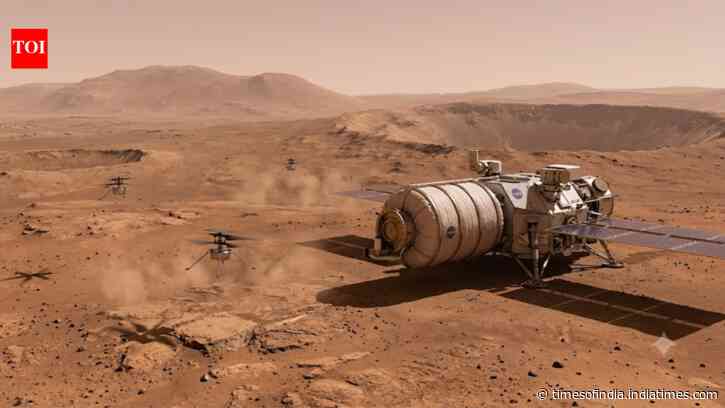 Nasa's 2028 Mars mission will send a nuclear spacecraft and three helicopters to explore Mars
