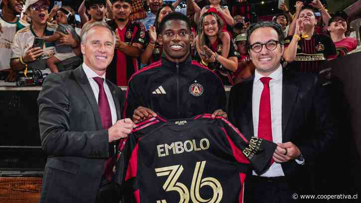 Breel Embolo se convirtió en compañero Paulo Díaz en Atlanta United