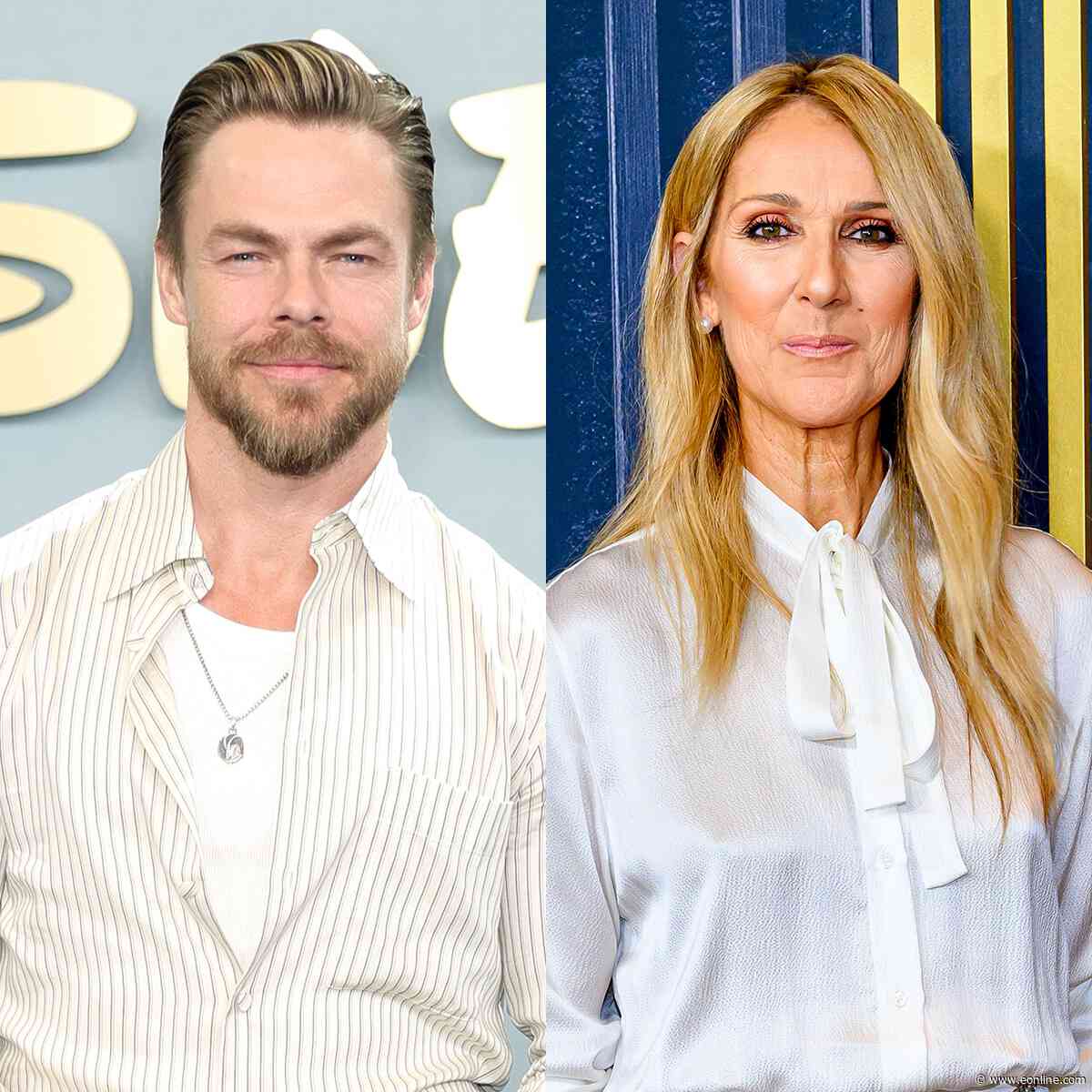 Derek Hough Reacts to Céline Dion Dancing With the Stars Casting Rumor