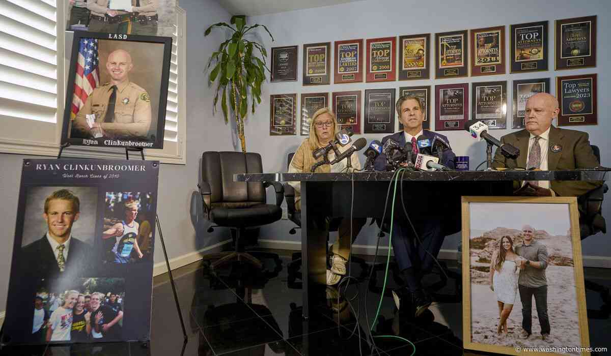 Man convicted of murder in 2023 ambush of Los Angeles County deputy