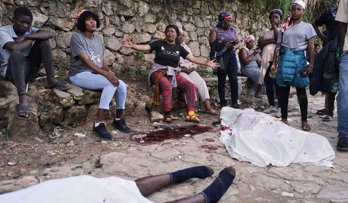 Gang coalition unleashes violent new attack on farming community in Haiti