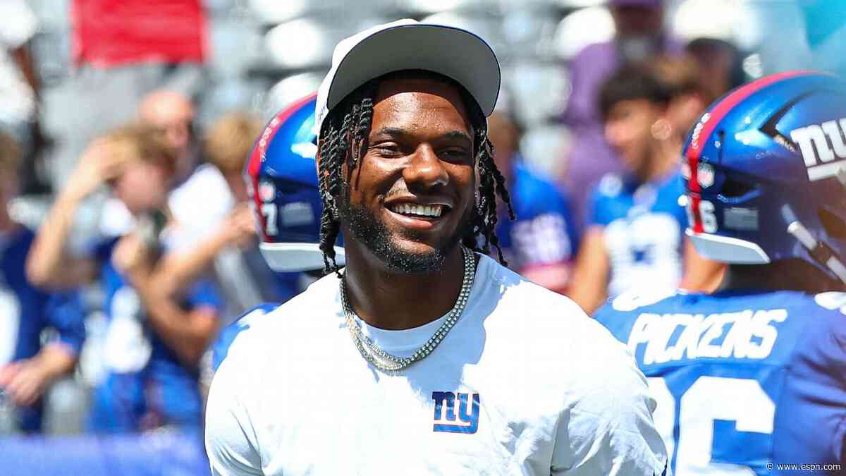 Nabers takes next step toward Week 1 return
