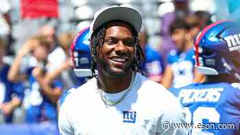 Nabers takes next step toward Week 1 return