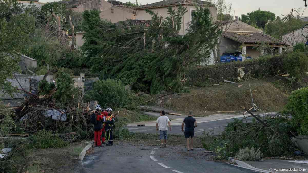 Tornado raast door zuiden van Frankrijk: gewonden en honderd huizen getroffen