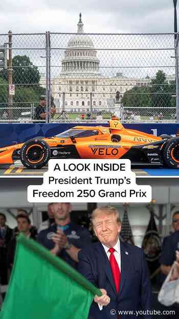 A LOOK INSIDE President Trump’s Freedom 250 Grand Prix