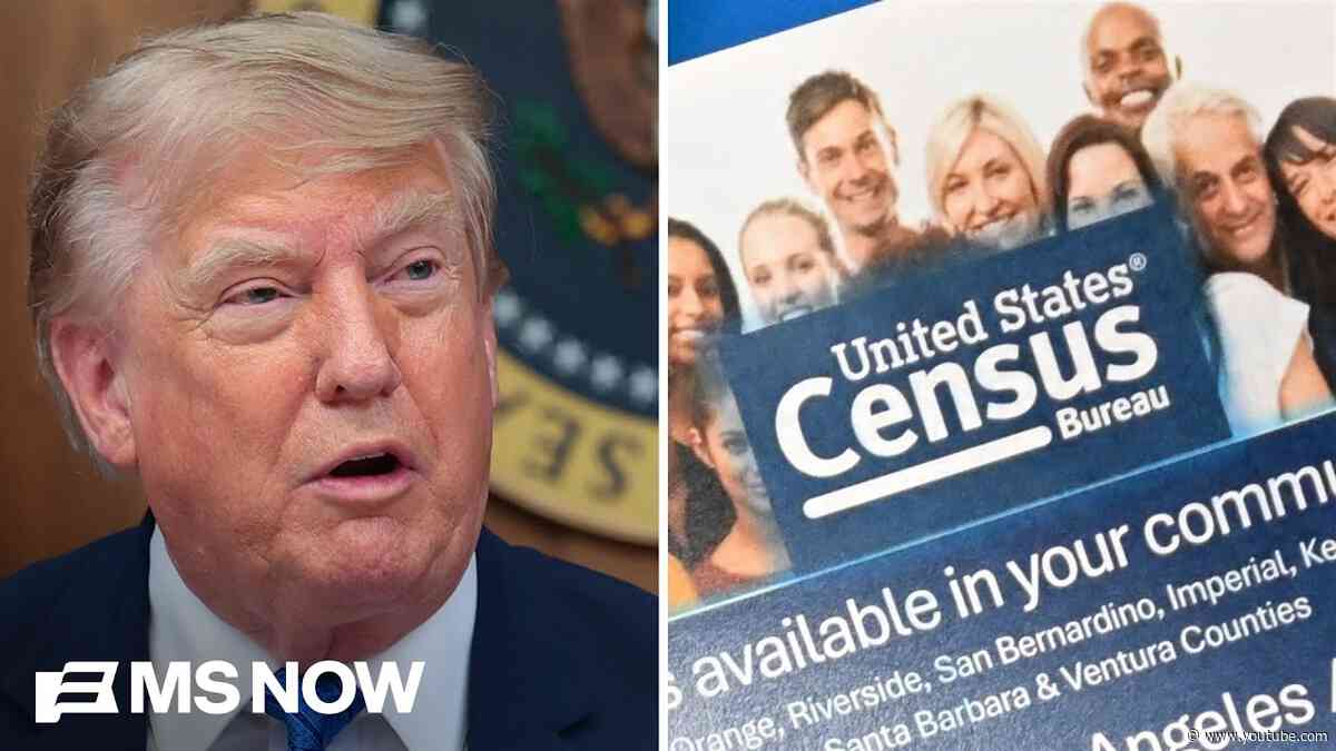 Trump wants to make MAJOR CHANGES to the U.S. Census that could SHIFT Congress