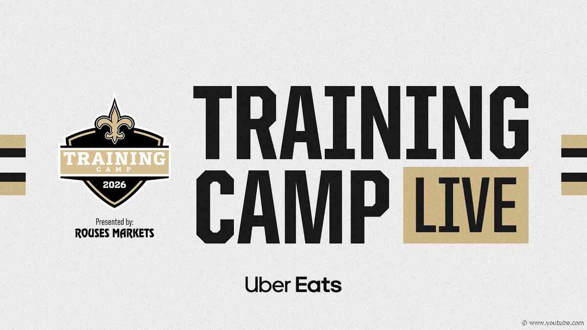 LIVE: Saints Training Camp 2026 Media Availability 8/24/2026