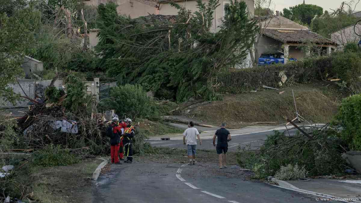 Tientallen gewonden en verwoeste huizen door tornado in Zuid-Frankrijk