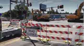 Construction on Britton Rd. & Western Ave. limits traffic to one lane
