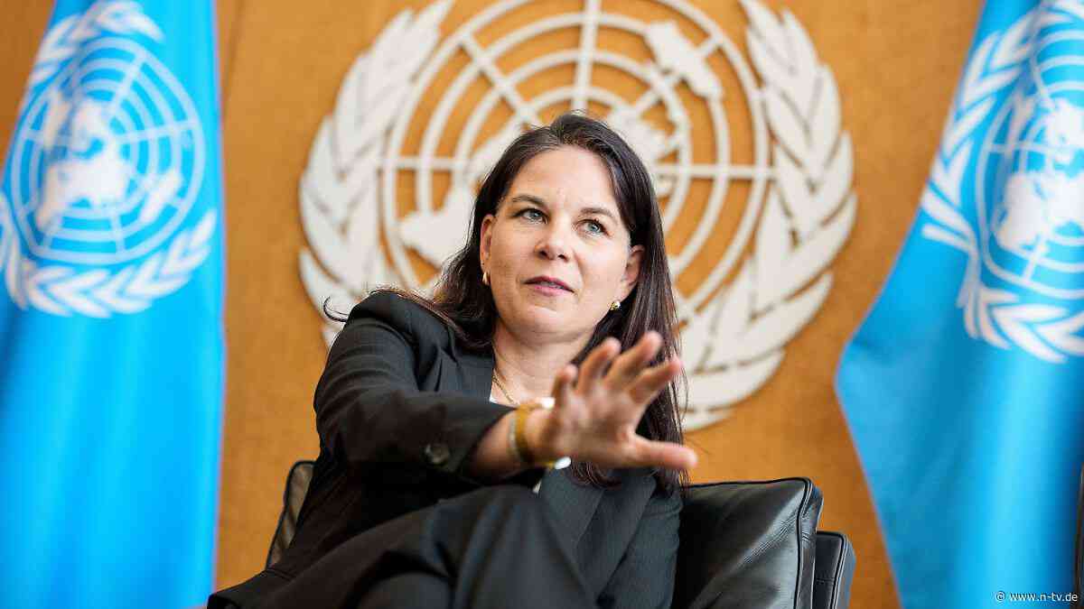 Sie bleibt in New York: Annalena Baerbock hat bald einen neuen Job