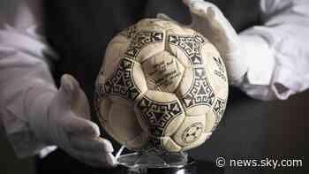 Maradona 'Hand of God' football sells for £2.5m