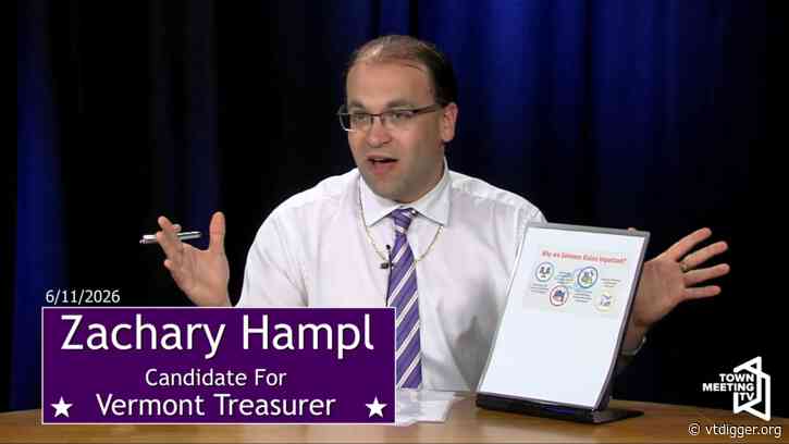 A Vermonter is running for treasurer as a Progressive. The party says he’s not their candidate.