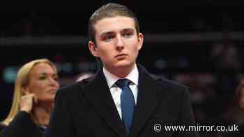 Iran places £7m bounty on Barron Trump's head as sickening assassination video aired
