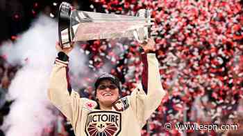 Missing PWHL trophy found, returned to Victoire