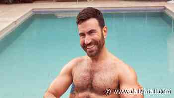 Ted Lasso star Brett Goldstein shows off his six-pack and bulging biceps as he poses shirtless for Men's Health and recalls his battle with depression
